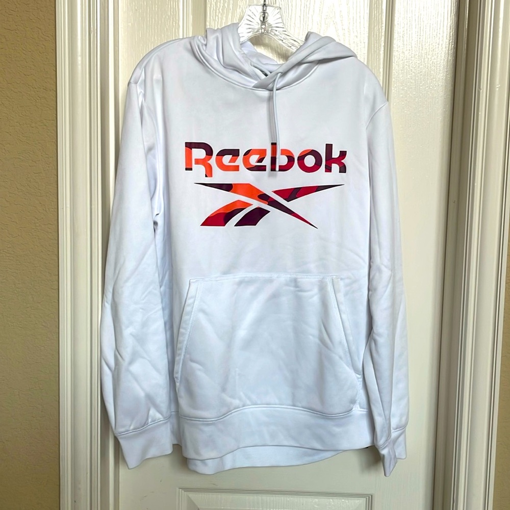 Reebok hoodie size large